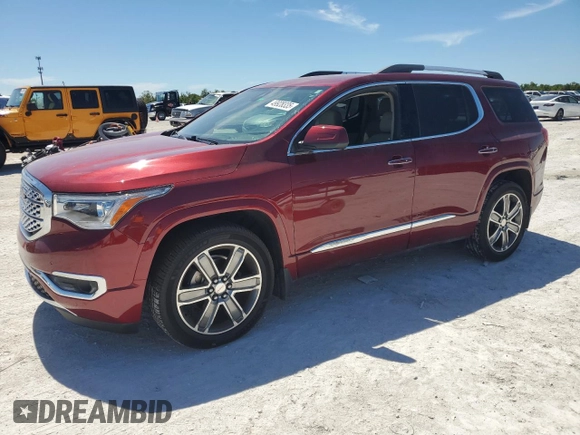 2017 GMC Acadia Denali with VIN 1GKKNPLS6HZ144471, listed as a Copart auction lot 49928335 with 106,342 mi miles and Non Repairable. Bid and sale history available at carsss.com. Image 1.