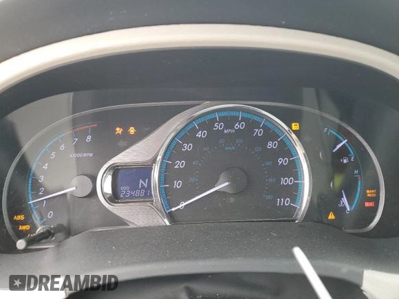 2012 Toyota Sienna XLE с VIN 5TDDK3DC8CS043732, выставлен на аукционе Copart как лот 58037885 с пробегом 234 881 миль миль и Списание • Salvage title. История ставок и продаж доступна на DreamBid. Изображение 9.