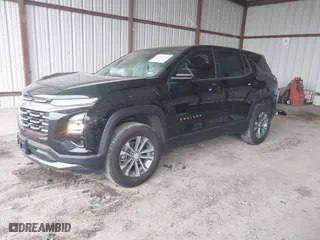 2025 Chevrolet Equinox FWD LT with VIN 3GNAXHEG0SL130734, listed as a IAAI auction lot 41614753 with 6,910 mi miles. Bid and sale history available at carsss.com. Image 17.
