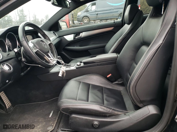 2013 Mercedes-Benz C-Class C 250 with VIN WDDGJ4HB8DG022646, listed as a Copart auction lot 44240255 with 87,758 mi miles and Salvage Title. Bid and sale history available at carsss.com. Image 7.