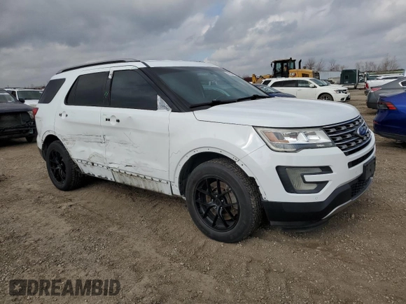 2016 Ford Explorer XLT with VIN 1FM5K7D8XGGB33189, listed as a Copart auction lot 42054775 with 164,897 mi miles and Salvage Title. Bid and sale history available at DreamBid. Image 4.