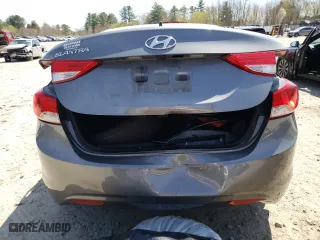 2013 Hyundai Elantra GLS with VIN 5NPDH4AE8DH400215, listed as a Copart auction lot 53692975 with 56,184 mi miles and Clean Title. Bid and sale history available at carsss.com. Image 6.
