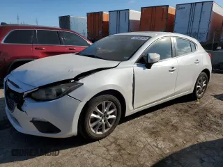 2014 Mazda 3 i Grand Touring with VIN JM1BM1M75E1215868, listed as a Copart auction lot 42330165 with 105,871 mi miles and Salvage Title. Bid and sale history available at DreamBid. Image 1.
