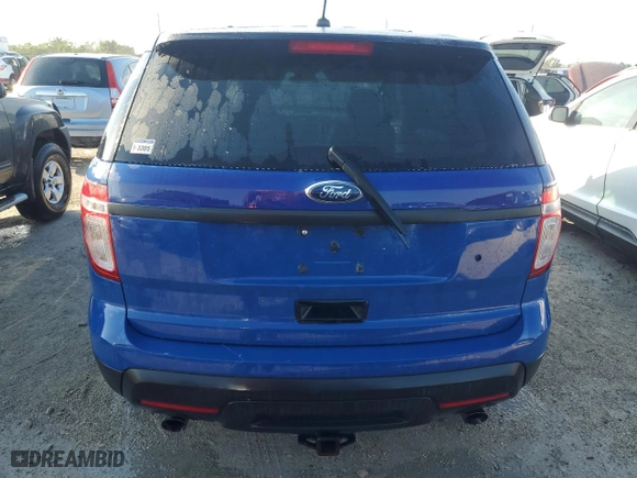 2014 Ford Police Interceptor Utility with VIN 1FM5K8AT1EGC50185, listed as a Copart auction lot 74735114 with NaN miles and Salvage Title. Bid and sale history available at carsss.com. Image 6.