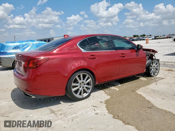 2015 Lexus GS 350 with VIN JTHBE1BL0FA012223, listed as a Copart auction lot 64240405 with 138,131 mi miles and Salvage title. Bid and sale history available at DreamBid. Image 3.