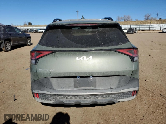 2023 Kia Sportage X-Line with VIN 5XYK6CAF8PG014129, listed as a Copart auction lot 44365315 with Not Provided miles and Salvage Title. Bid and sale history available at carsss.com. Image 6.