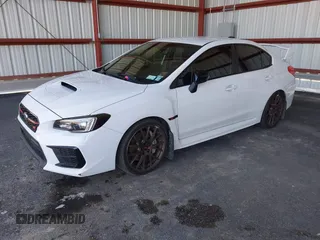 2020 Subaru WRX STI with VIN JF1VA2S64L9812553, listed as a IAAI auction lot 41915476 with 66,157 mi miles. Bid and sale history available at carsss.com. Image 2.