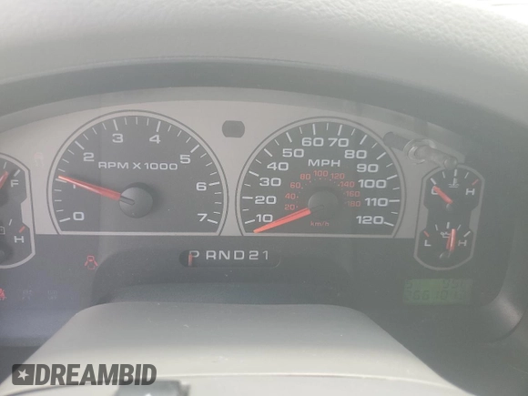 2008 Ford F-150 XL с VIN 1FTPX12V78FA68233, выставлен на аукционе Copart как лот 62430785 с пробегом 266 104 миль миль и Чистый • Clean title. История ставок и продаж доступна на DreamBid. Изображение 9.