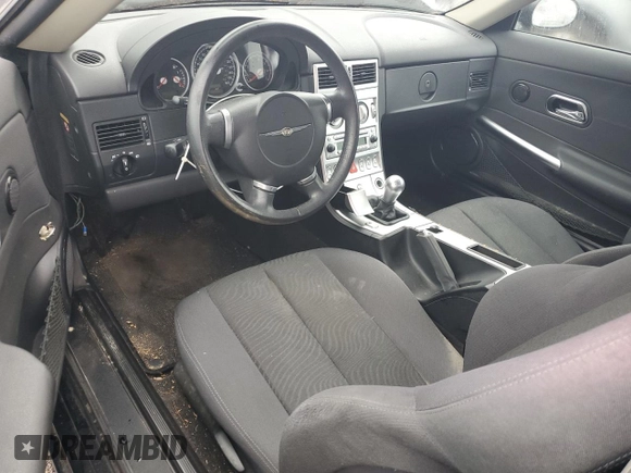 2005 Chrysler Crossfire z VIN 1C3AN59L35X030211, wystawiony jako Copart lot #77364144 z przebiegiem 91 198 mil mil oraz Czysty tytuł • Clean title. Historia ofert i sprzedaży dostępna na DreamBid. Obrazek 8.