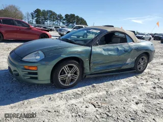 2004 Mitsubishi Eclipse GT with VIN 4A3AE55H44E060533, listed as a Copart auction lot 49311595 with 162,021 mi miles and Salvage Title. Bid and sale history available at carsss.com. Image 1.