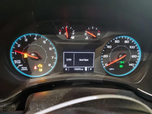 2020 Chevrolet Equinox LS with VIN 2GNAXSEVXL6208650, listed as a Copart auction lot 41864025 with 172,473 mi miles and Salvage Title. Bid and sale history available at carsss.com. Image 9.