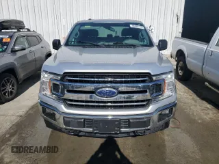 2018 Ford F-150 XL with VIN 1FTEW1EB1JFA64163, listed as a Copart auction lot 48486145 with 81,138 mi miles and Salvage Title. Bid and sale history available at carsss.com. Image 5.