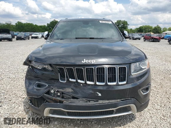 2014 Jeep Grand Cherokee Limited with VIN 1C4RJFBG0EC363776, listed as a Copart auction lot 58152425 with 183,311 mi miles and Salvage title. Bid and sale history available at DreamBid. Image 5.