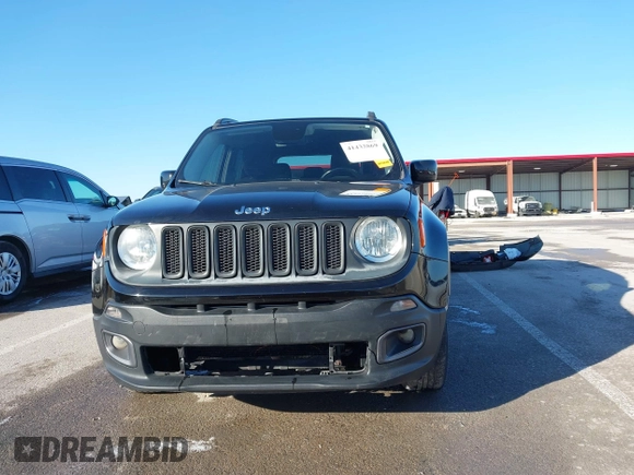 2016 Jeep Renegade Latitude with VIN ZACCJBBT5GPD91230, listed as a IAAI auction lot 41432869 with 101,437 mi miles and . Bid and sale history available at DreamBid. Image 13.