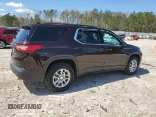 2020 Chevrolet Traverse LT Cloth with VIN 1GNERGKW7LJ200000, listed as a Copart auction lot 50799555 with 72,407 mi miles and Salvage Title. Bid and sale history available at carsss.com. Image 3.