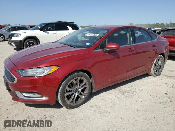 2017 Ford Fusion SE with VIN 3FA6P0HD5HR406984, listed as a Copart auction lot 50271535 with 87,480 mi miles and Clean Title. Bid and sale history available at carsss.com. Image 1.