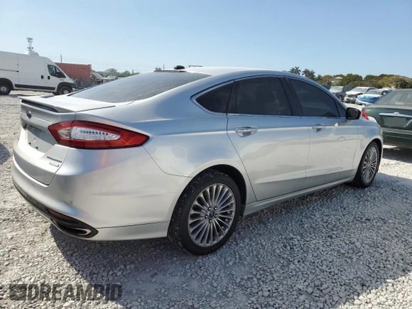 2014 Ford Fusion Titanium with VIN 3FA6P0K91ER178613, listed as a Copart auction lot 49587615 with 165,391 mi miles and Clean Title. Bid and sale history available at DreamBid. Image 3.