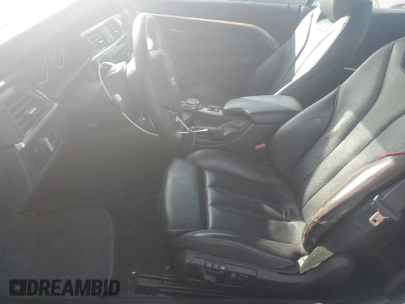 2015 BMW 4 Series 435i with VIN WBA3T3C56FP738508, listed as a Copart auction lot 74870964 with 77,111 mi miles and Salvage Title. Bid and sale history available at carsss.com. Image 7.