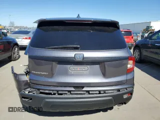 2020 Honda Passport EX-L with VIN 5FNYF7H57LB001582, listed as a Copart auction lot 47592685 with 54,530 mi miles and Salvage Title. Bid and sale history available at DreamBid. Image 6.