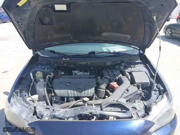 2013 Mitsubishi Lancer SE with VIN JA32V2FW4DU002980, listed as a IAAI auction lot 41803574 with 195,940 mi miles. Bid and sale history available at carsss.com. Image 10.