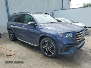 2024 Mercedes-Benz GLS 450 with VIN 4JGFF5KE9RB172345, listed as a Copart auction lot 53769734 with 234 mi miles and Salvage Title. Bid and sale history available at DreamBid. Image 4.