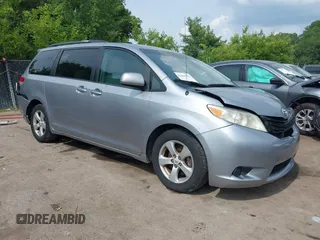2011 Toyota Sienna LE AAS with VIN 5TDKK3DC7BS156576, listed as a IAAI auction lot 42484903 with 179,328 mi miles and . Bid and sale history available at DreamBid. Image 1.
