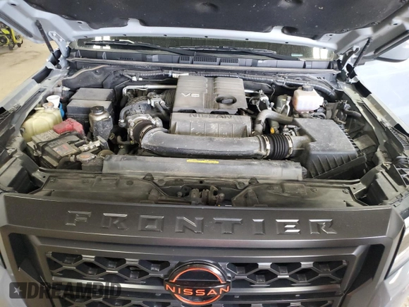 2022 Nissan Frontier Pro-4X z VIN 1N6ED1EK4NN674895, wystawiony jako Copart lot #54838395 z przebiegiem 44 867 mil mil oraz Szkoda całkowita • Salvage title. Historia ofert i sprzedaży dostępna na DreamBid. Obrazek 11.