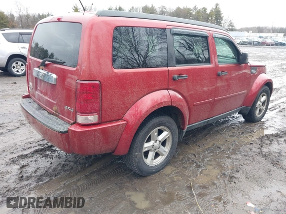 2008 Dodge Nitro SLT with VIN 1D8GU58K28W102173, listed as a IAAI auction lot 41727200 with 134,293 mi miles. Bid and sale history available at carsss.com. Image 4.