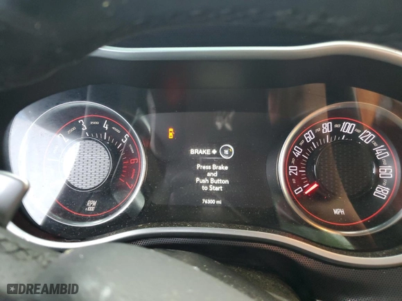 2017 Dodge Challenger R/T Scat Pack with VIN 2C3CDZFJ7HH578517, listed as a Copart auction lot 49333994 with 76,300 mi miles and Salvage Title. Bid and sale history available at carsss.com. Image 9.