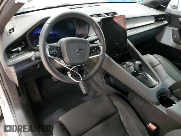 2023 Polestar 2 z VIN YSMEG3KA6PL133061, wystawiony jako Copart lot #56225035 z przebiegiem Nie podano mil oraz Szkoda całkowita • Salvage title. Historia ofert i sprzedaży dostępna na DreamBid. Obrazek 8.