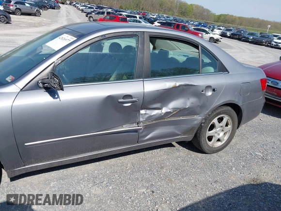 2006 Hyundai Sonata GLS with VIN 5NPEU46F66H044156, listed as a IAAI auction lot 42026977 with 204,416 mi miles and . Bid and sale history available at DreamBid. Image 6.