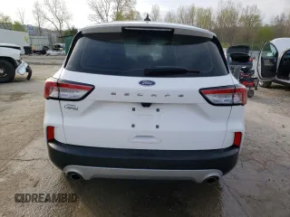 2022 Ford Escape S with VIN 1FMCU0F65NUA07907, listed as a Copart auction lot 52631895 with 43,363 mi miles and Salvage title. Bid and sale history available at DreamBid. Image 6.