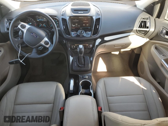 2014 Ford Escape Titanium with VIN 1FMCU9JX5EUB98765, listed as a Copart auction lot 55294785 with 119,475 mi miles and Salvage Title. Bid and sale history available at carsss.com. Image 8.