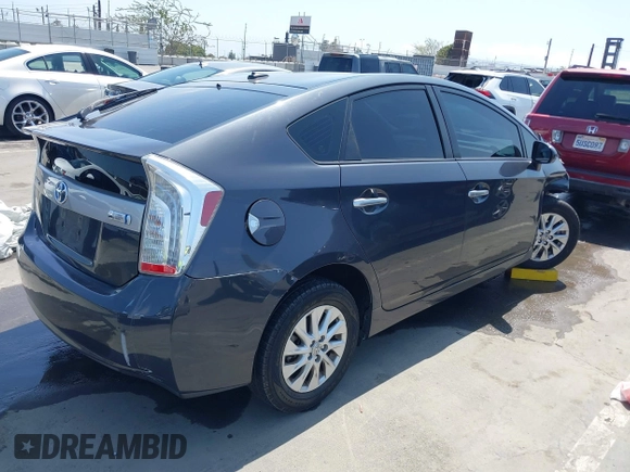 2012 Toyota Prius with VIN JTDKN3DP0C3008539, listed as a IAAI auction lot 42586722 with 132,680 mi miles and . Bid and sale history available at DreamBid. Image 4.