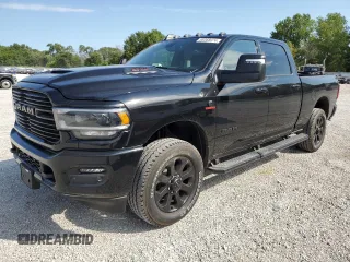 2024 Ram 2500 Laramie with VIN 3C6UR5FL3RG287890, listed as a Copart auction lot 68368974 with 27 mi miles and Salvage Title. Bid and sale history available at carsss.com. Image 1.