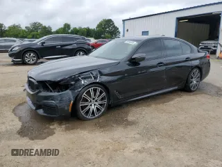 2019 BMW 5 Series 540i with VIN WBAJE5C58KWW10039, listed as a Copart auction lot 54594365 with 87,341 mi miles and Salvage title. Bid and sale history available at DreamBid. Image 1.