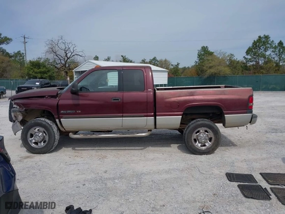 2002 Dodge Ram 2500 with VIN 3B7KF23Z92M200971, listed as a IAAI auction lot 41886859 with 217,487 mi miles. Bid and sale history available at carsss.com. Image 14.