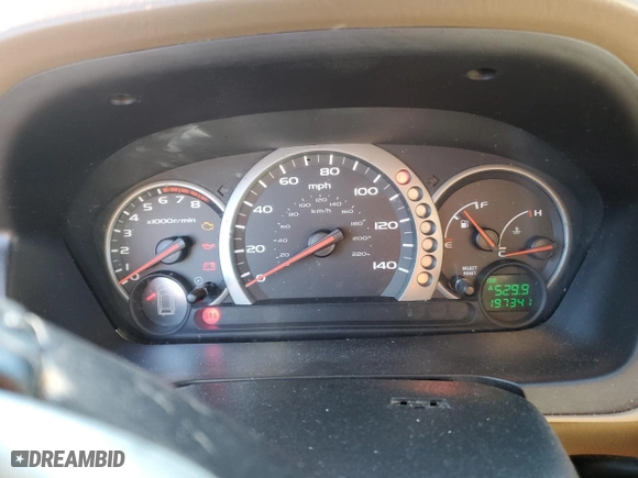 2003 Honda Pilot EX with VIN 2HKYF185X3H579951, listed as a Copart auction lot 49812365 with 197,341 mi miles and Salvage Title. Bid and sale history available at carsss.com. Image 9.