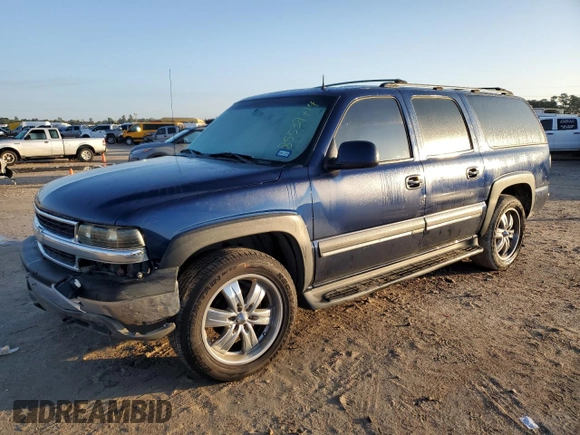2002 Chevrolet Suburban LS with VIN 3GNEC16ZX2G287314, listed as a Copart auction lot 85537714 with 209,084 mi miles and Salvage Title. Bid and sale history available at carsss.com. Image 1.