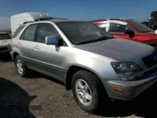 2000 Lexus RX 300 with VIN JT6HF10U8Y0138334, listed as a Copart auction lot 74931824 with 0 mi miles and Salvage Title. Bid and sale history available at carsss.com. Image 4.