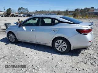 2020 Nissan Sentra S with VIN 3N1AB8BV4LY278841, listed as a Copart auction lot 46375875 with 62,974 mi miles and Salvage Title. Bid and sale history available at carsss.com. Image 2.