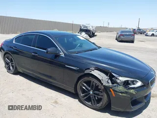 2013 BMW 6 Series 640i z VIN WBA6A0C50DDZ04229, wystawiony jako IAAI lot #42443918 z przebiegiem 151 788 mil mil oraz . Historia ofert i sprzedaży dostępna na DreamBid. Obrazek 1.