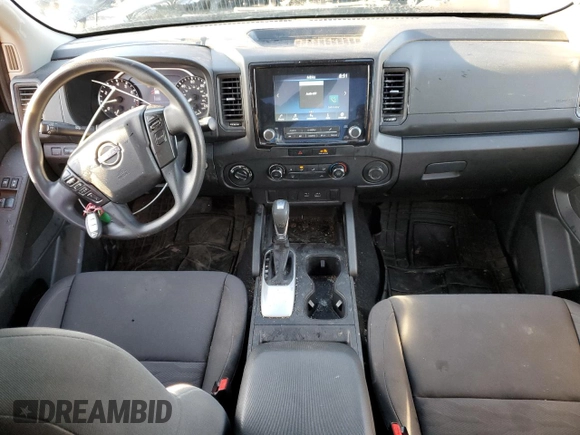 2022 Nissan Frontier SV with VIN 1N6ED1CM6NN625153, listed as a Copart auction lot 50198085 with 59,606 mi miles and Salvage title. Bid and sale history available at DreamBid. Image 8.