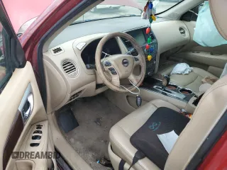 2015 Nissan Pathfinder SL with VIN 5N1AR2MN7FC640690, listed as a Copart auction lot 55817655 with 116,718 mi miles and Salvage title. Bid and sale history available at DreamBid. Image 8.