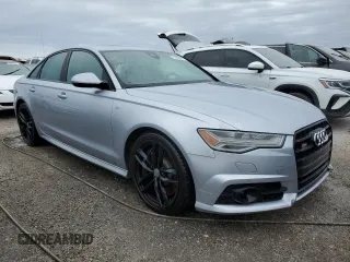 2017 Audi S6 Prestige with VIN WAUHFAFC9HN083643, listed as a Copart auction lot 75063994 with 0 mi miles and Non Repairable. Bid and sale history available at carsss.com. Image 4.