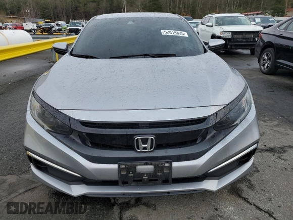 2019 Honda Civic LX with VIN 2HGFC2F64KH579521, listed as a Copart auction lot 52819835 with 40,783 mi miles and Salvage Title. Bid and sale history available at DreamBid. Image 5.