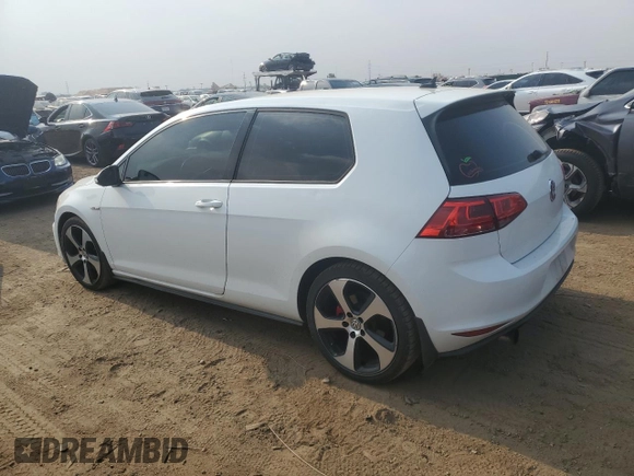 2016 Volkswagen Golf GTI S with VIN 3VWYT7AU1GM002798, listed as a Copart auction lot 63408644 with 76,860 mi miles and Clean Title. Bid and sale history available at carsss.com. Image 2.