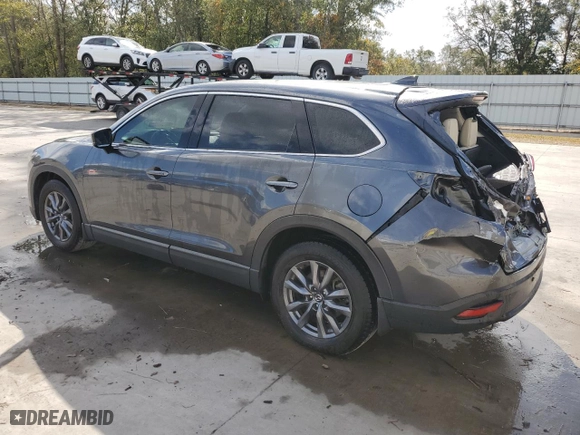 2020 Mazda CX-9 Touring with VIN JM3TCACY6L0423284, listed as a Copart auction lot 78365454 with 55,048 mi miles and Salvage Title. Bid and sale history available at carsss.com. Image 2.