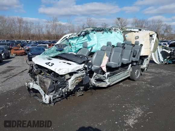 2018 Ford Transit Passenger XL with VIN 1FMZK1CM0JKB21599, listed as a IAAI auction lot 41511852 with Not provided miles and . Bid and sale history available at DreamBid. Image 18.