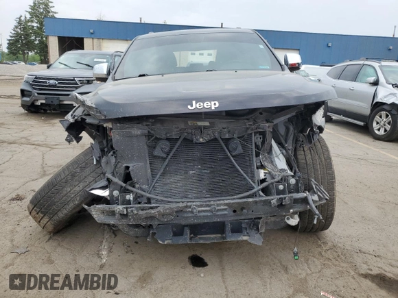 2021 Jeep Grand Cherokee Limited with VIN 1C4RJFBG0MC529843, listed as a Copart auction lot 60390155 with 40,415 mi miles and Salvage title. Bid and sale history available at DreamBid. Image 5.